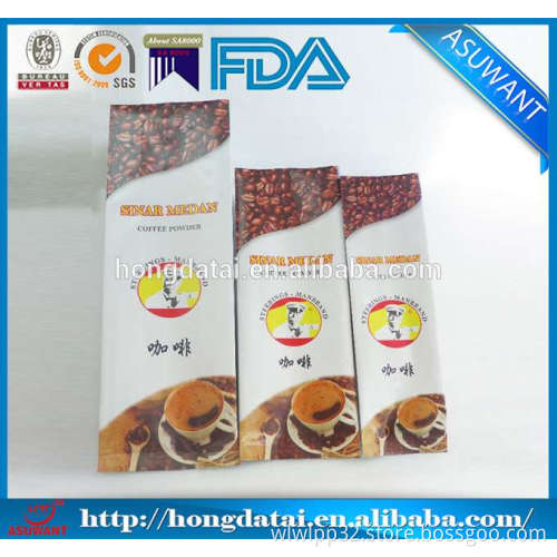 coffee bags with valve wholesale 500g Side Gusset Coffee Bag With Valve